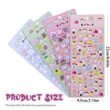 1pc Cute Mini Fluffy 3D Micro Sequins, Suitable For Scrapbooking Stickers, Decorate Plaster, Decoration Markers, Removable - Multicolor - View 8