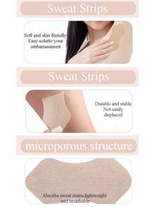 2/4/6/8/10pcs Breathable Deodorant Sweat Pads, Disposable Anti-Perspiration Underarms Patches For Men & Women, Invisible & Elastic Thin