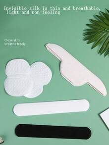 Disposable Sweat Absorbent Pads, Underarm Sweat Absorbent Patches, Collar Patches, Collar Sweat Absorbent Patches, Cap Pads, Antiperspirant Patches - one-size - View 5