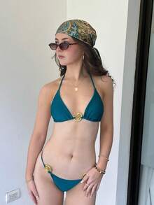 1pc Bohemian Vintage Paisley & Ditsy Floral Silk Woman Bandana Scarf, Lightweight Breathable Shawl, Suitable For Casual Wear & Outdoor In Spring/Summer Hair Accessories Boho Hair Bands Fall Winter Headbands For Women For Vacation Outfits Woman