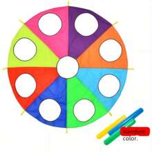 Juego de colaboración en equipo interactivo tipo pop-up, equipo deportivo para entrenamiento y trabajo en equipo al aire libre, dispositivo divertido de múltiples personas para actividades en fiestas, equipo de capacitación de cohesión corporativa, equipo de competencia de colaboración física dinámica, juego de cooperación social en grupo, implemento listo para usar para resolución de desafíos de equipo en múltiples escenarios, dispositivo de capacitación de comunicación divertido para reuniones deportivas