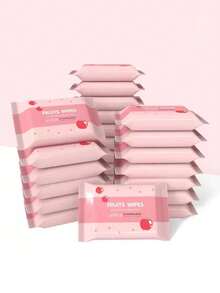 100片/套湿巾 - 10包（每包10片，不是10包）不含酒精的便携式一次性清洁湿巾，适用于厨房、去污、家居清洁、户外旅行、万圣节、圣诞节礼物
