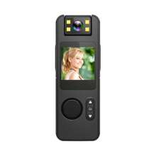 1080P HD Body Camera With 140° Rotating Lens & Magnetic Clip - 1000mAh Rechargeable, Digital Stabilization, Type-C Port, Compact POV Sports Camera For Cycling, Travel Vlogging, Blogging, Portable Camera, Biking Gear, Highquality Video