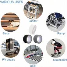 1pc Heavy Duty Anti-Slip Tape, Waterproof Outdoor/Indoor Non-Slip Stair Tread Grip, Non-Slip Tape For Stair Steps, Walkway