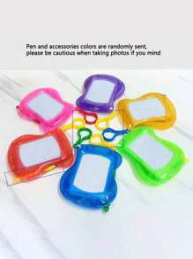 1/3/6/10 Pcs Colorful Children Magnetic Drawing-Board For Children Age 3/4/5/6/7/8/9/10/11/12/Over 12 Years Old, Educational Learning Kids Toys,Drawing Toys, Early Education,Portable Erasable Writing Pad