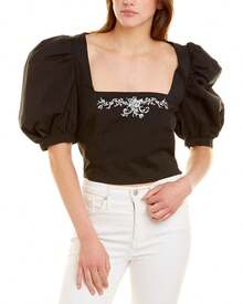 Caroline Constas Long Sleeve Delilah Top - Multicolor - View 2