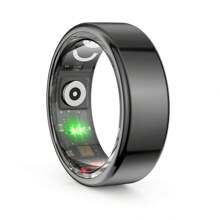 Anelli intelligenti per uomo e donna, per il fitness, con monitoraggio del battito cardiaco, del sonno, contapassi, calorie, impermeabili, tracker fitness per e Android