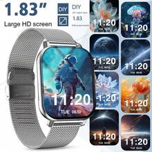 Smartwatch, Wireless Calling/Dialing, Multi-Sport Mode, Call Reminder And Rejection, Message Reminder View, Multiple App Reminders, Suitable For Men And Women, Outdoor Sports Watch, Custom Wallpaper, Suitable For Android/IOS - 很多色 - 查看 5