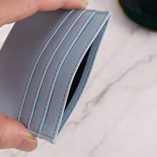 1pc Multi-Card Holder 6 Card Slots + 1 Coin Pocket Credit/Debit/Transit Card Case Convenient Card Organizer For Women Wallet Mini Wallet Purse Wallet School Supplies Card Wallet Wallet