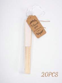 Leque dobrável branco de 21 cm com texto personalizado, 1/10/20 peças, com bolsa de gaze branca, cartão de agradecimento e corda dentro. Pode servir como presente para noivas, madrinhas e lembrancinhas de festa de casamento. Durável, colorido, fofo, adorável, engraçado, kawaii, Y2K, elegante, unissex, casual, personalizado, único, presentes ideais para ele, presentes ideais para ela, namorado, namorada, família, amigos.
