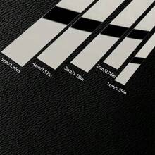 Barra plana metálica de acero inoxidable plateado con respaldo autoadhesivo para decoración de pared