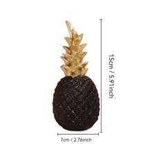 Tuzsocr Pineapple Decorative Statues, Decorative Figure For Living Room, Desk Decoration