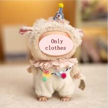 1件套绵羊服装，适合17厘米第一/第二/第三代娃娃 - 彩色 - 查看 1