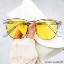 cabecade Klassische runde Rahmenbrille, perfekt für Musikfestivals und den Alltag, geeignet für alle Gesichtsformen, passend als Dekoration für Frauen und Männer