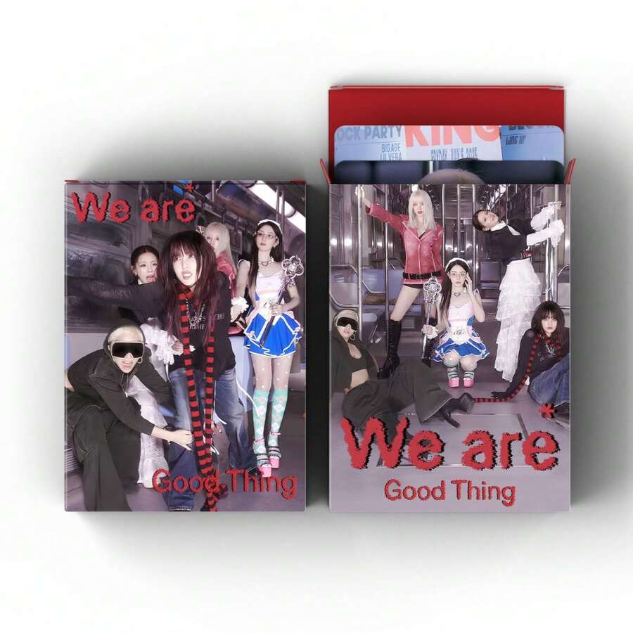 55pcs (G)I-DL E New Album We Are, Double-Sided Collectible Fan Support Pack Gift For Fans, K-Pop Fan Gift, Scrapbook Bookmark Stickers,Idle, SOYEON, MIYEON, YUQI, SHUHUA, Comeback 2024, Limited Edition Fan Merchandise Gift I-DL E Fan Kit Collectible Photocards, Album Insert Cards & Trading Cards, Limited Edition Gift - Multicolor - View 1