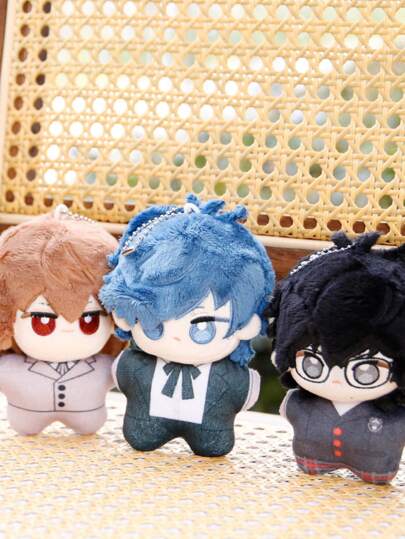 New Persona 25th Anniversary Anime Figures Joker Shiomi Kotone Yuuki Makoto Cute Anime Character Dolls Squeak Fiugure Kids Gifts