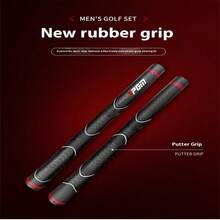 PGM TUG072 Golf Men's Putter, Single Golf Club With Alignment Line, Mallet Type For Men