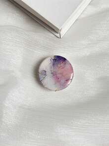 1pc Marble Grain Bubble Transparent Slouchy Bracket, Creative Adjustable Desktop Phone/Tablet Stand Compatible With IPhone, Android Phone, Gift For Birthday, Family, Friends Push-Pull Phone Grip, Phone Holder, Phone Accessories Compatible With IPhone, Android Phone, Gift For Birthday, Family, Friends - Multicolor - View 14
