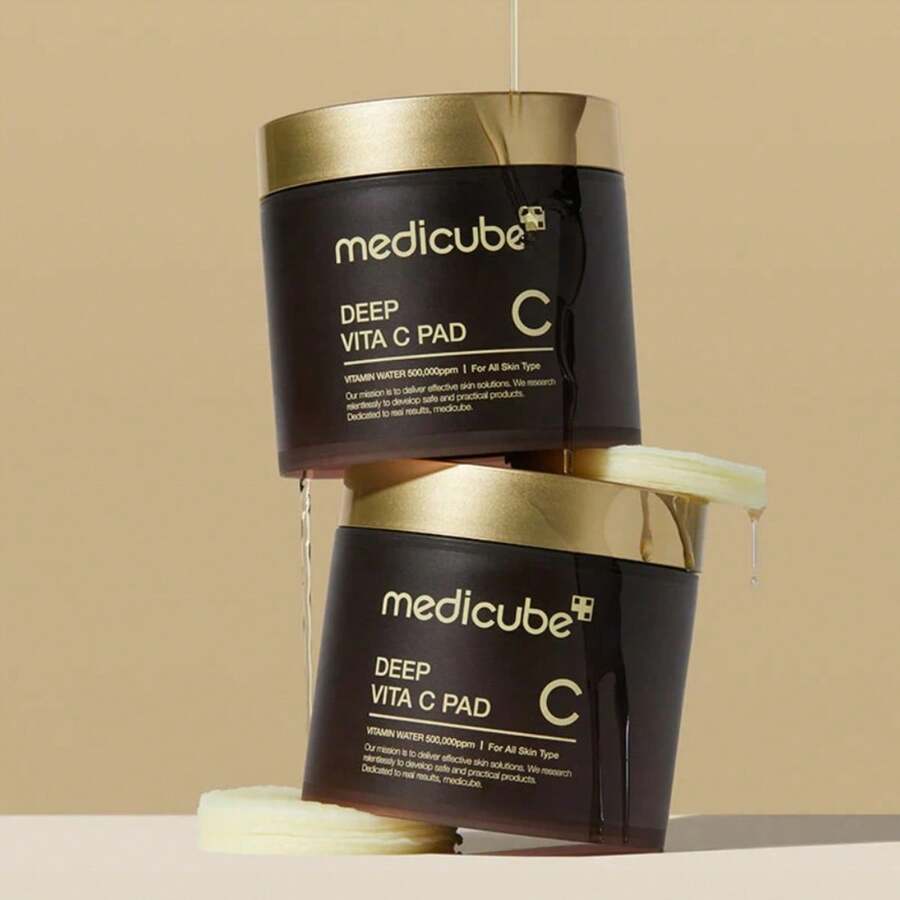 Medicube Deep Vita C Pad 150GM - Vitamin C Whitening Pads - Deep Vita C Pad - View 1
