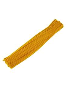 200 件金黄色管道清洁器工艺用品，管道清洁器套装，用于节日花环和派对礼品，手工 DIY 艺术和创意手工艺项目装饰