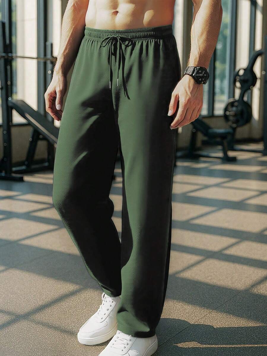 Men's Lightweight Comfortable Casual Sports Outdoor Pants, Suitable For Running, Fitness Spring