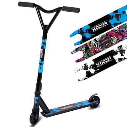 Pro Stunt Scooter, 360 Degree Spin Handlebar Trick Scooter Street Stunt Scooter Freestyle Stunt Scooters With ABEC-9 Bearings