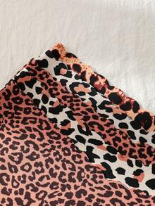 5pcs Women Seamless Leopard Print Briefs, Low Waist Comfortable Sexy Bikini Panties For Fitness & Sport - Multicolor - View 7