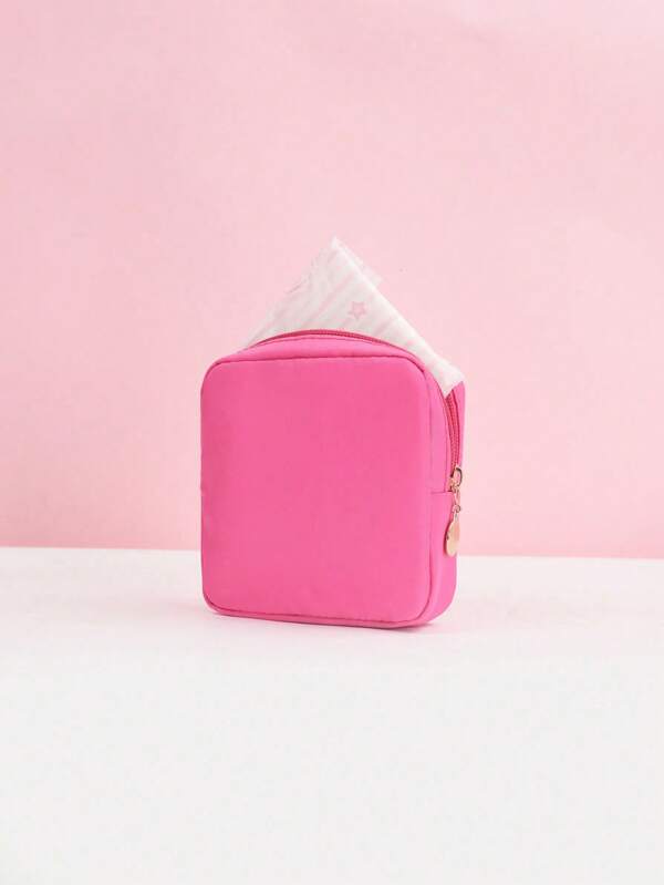 Bolsa Mínima Bolsa Higiênica Bolsa de Absorvente Higiênico Bolsa de Absorvente Bolsa de Absorvente Bolsa Porta-Absorvente para Meninas Organizador de Tampões Bolsa Cosmética Feminina Porta-Moedas Nécessaire Bolsa de Armazenamento de Tampões para Calcinha, para Tampões, para Coletor Menstrual Reutilizável e À Prova d'Água para Viagem, Dormitório, Casa, Banheiro, Volta às Aulas