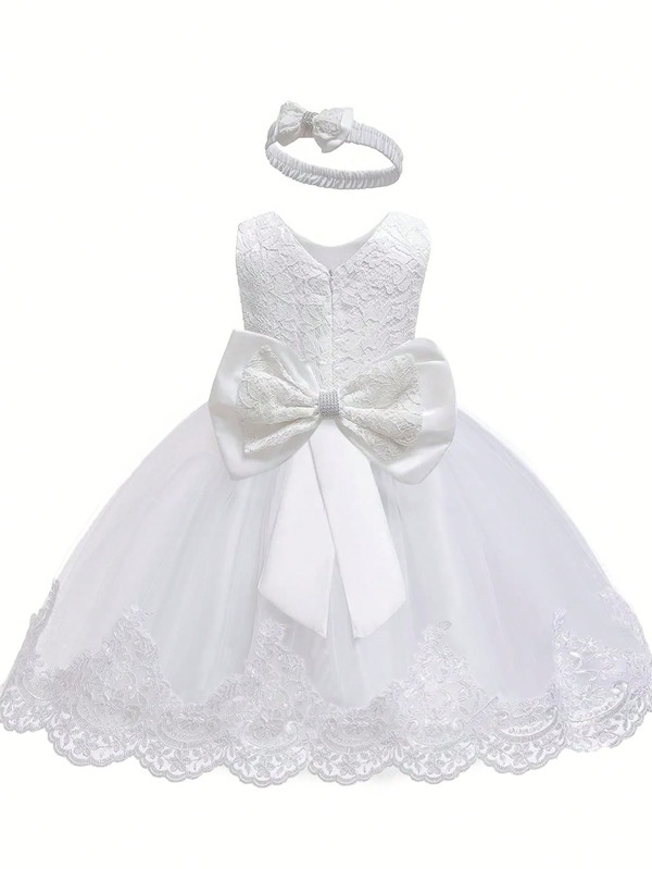Vestidos de dama de honor y niña de las flores para boda, vestido de fiesta de cumpleaños para niña pequeña y joven