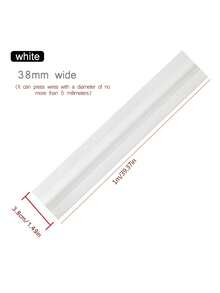1 件 PVC 软线槽轨道，表面安装电缆整理器，墙壁电线管理隐藏器 - 彩色 - 查看 13