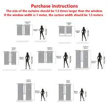 2pcs Elegant Green Polyester Printed Curtains, Modern All-Season Design, 100% Polyester, Light-Filtering, With Rod Pocket, Easy Hanging, Suitable For Kitchen, Laundry Room, Bedroom, Study, Living Room - View 2