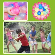 Water Balloons Quick Fill Funny Summer Outdoor Water Fight Toys Water Balloon Bombs Novelty Gag Toys For Adults
