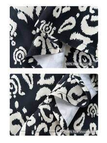 女士春夏时尚休闲简约百搭嬉皮/波西米亚风格舒适休闲印花时尚短裙裤