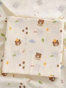 80*80cm Couverture de mousseline douce et respirante pour bébé nouveau-né, absorbante