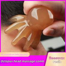 Large Octopus Massage Hair Brush, Multipurpose Scalp Massager For Head And Full Body Acupoint Stimulation
