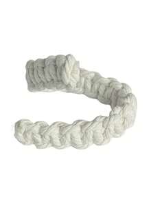 2pcs Natural Jute/ Rope Curtain Tiebacks - Rustic Braided Drape Holdbacks For Sheer/Lightweight Drapery (Beige, Brown, White, Black, Gray) - Perfect For Home & Office Decor, Office Decor|Rustic Curtain Holdbacks|Handmade Braided Rope, Curtains For Living Room - Multicolor - View 7