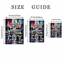 1 buc New York City Wall Art Imagine Alb-Negru City Fotografii Imprimări Pânză Picturi Travel Poster NYC Skyline Brooklyn Bridge Decor Pentru Living Room, Dormitor, Bar Carucior sau Hol Decor Cadou Pentru Ea Neînrămat