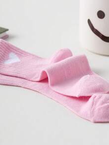 1/3/6/12/24 Pairs Classic Simple Colorful Striped Double Bar Kids Socks, Breathable Soft Invisible Socks, Comfortable Casual Mid-Calf Socks, Suitable For Daily Wear Or Holiday Gifts, Various Colors