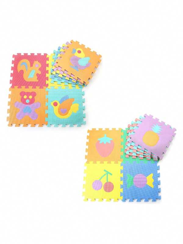 20 Piezas Fomi Para Piso Foamy Tapete Didáctico Bebés Niños