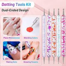 S.Face Makeup Glue Gum Spirit Adhesive With 3600Pcs Face Gems Eyes Jewels For Cosplay Costume, Cosmetic Glue Face Glue For Body Rhinestone Eye Glitter Fake Hair Wig Mustache Halloween SFX Makeup - B.clear - 查看 5