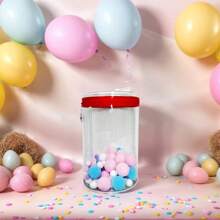 1 Pack Protective Case For LABUBU, Portable Figures Storage Bag With Bell Buckle, Clear Doll Hanging Box, School Supplies,Back To School