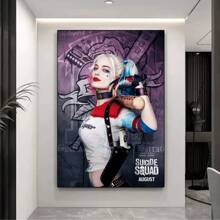 WB 1/15PCS HarleyS Cool Quinn Poster Waterproof Paper Sticker Coffee House Bar Aesthetic Art Wall Painting HD Quality Poster Wall Art Painting Study Nordic Home Decor House Bar Room Wall Decor Movie Figures Home Decoration Painting Wall Art Bedroom Cartoons Decor Wallpaper Wall Bedroom Decoration - Frameless