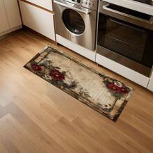 1pc Coffee Machine And Kitchenware Drying Mat - Diatomite Printed Drainage Mat, New Absorbent Kitchen Counter Drying Pad, Kitchenware Drying Pad - Dish Drying Mat, Soft Diatomite Non-Slip Quick Dry Mat, Applicable For Kitchen Counter, Suitable For Coffee Makers And Espresso Machines