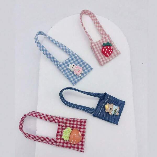 17cm LABUB U Doll Accessory Set, Removable (Bag Only), Fits 1st & 2nd Gen LABUB U Costumes, Party Outfit (Bag Only)
