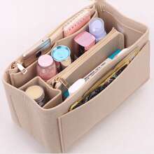 1pc Extra Large/Large/Medium/Small Multi-Function Expandable Toiletry Bag Makeup Organizer Desktop Storage Box Back To School Supplies