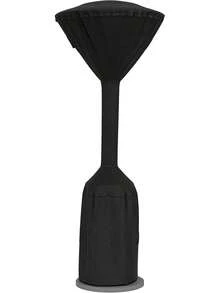 Funda para Calefactor de Terraza Exterior de Pie Redondo, Beige Bronceado, 91,4 x 46,9 x 241,3 cm - Negro - Ver 7