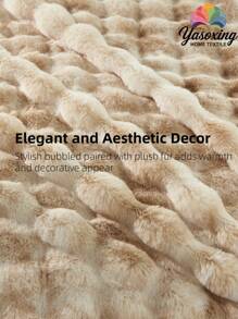 بطانية ناعمة فاخرة مطبوعة بطبعة الصبغ بالربط لجمل، من فرو الأرنب الصناعي الدافئ، مناسبة للاستخدام المتعدد في غرفة المعيشة والنوم والأريكة، مقاس كوين أو توين أو كينج، بطانية فاخرة طويلة ناعمة وفاخرة للمنزل والسرير والحرم الجامعي