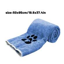 1 confezione di asciugamani ultra-fini in fibra per cani, 50x95cm, super assorbenti e morbidi, asciugamano per toelettatura di animali domestici, adatto per cani grandi, medi o piccoli come prodotti perfetti per doccia e bagno per cani