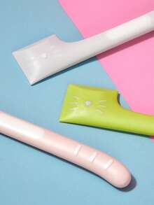 PETSIN 1支貓罐頭勺狗濕食寵物餵食攪拌長柄貓勺罐頭開蓋寵物勺寵物用品 - 彩色 - 查看 3