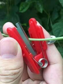 Mini-Daumen-Messer zum Ernten und Schneiden von Bohnen, Gurken, Trauben - Gemüse- und Obsternte-Taschenmesser